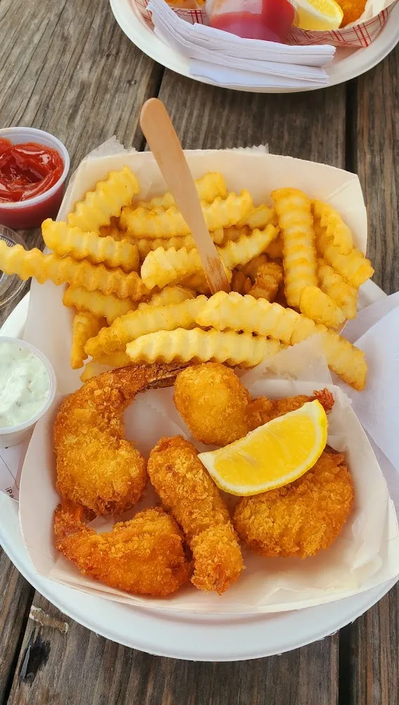 Chicken Tendeas Wfries