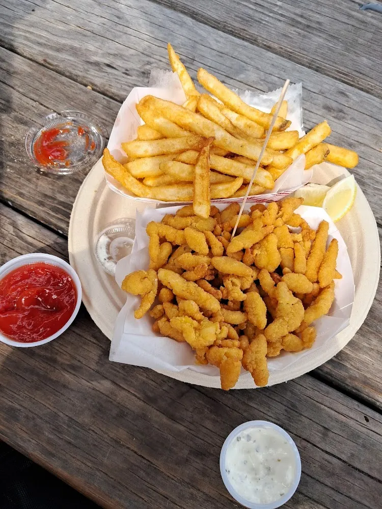 Clam Strips and Fries